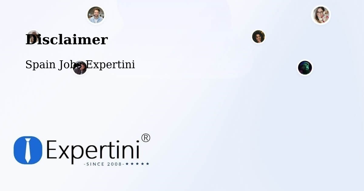 Disclaimer – Miranda De Ebro - Spain Jobs Expertini