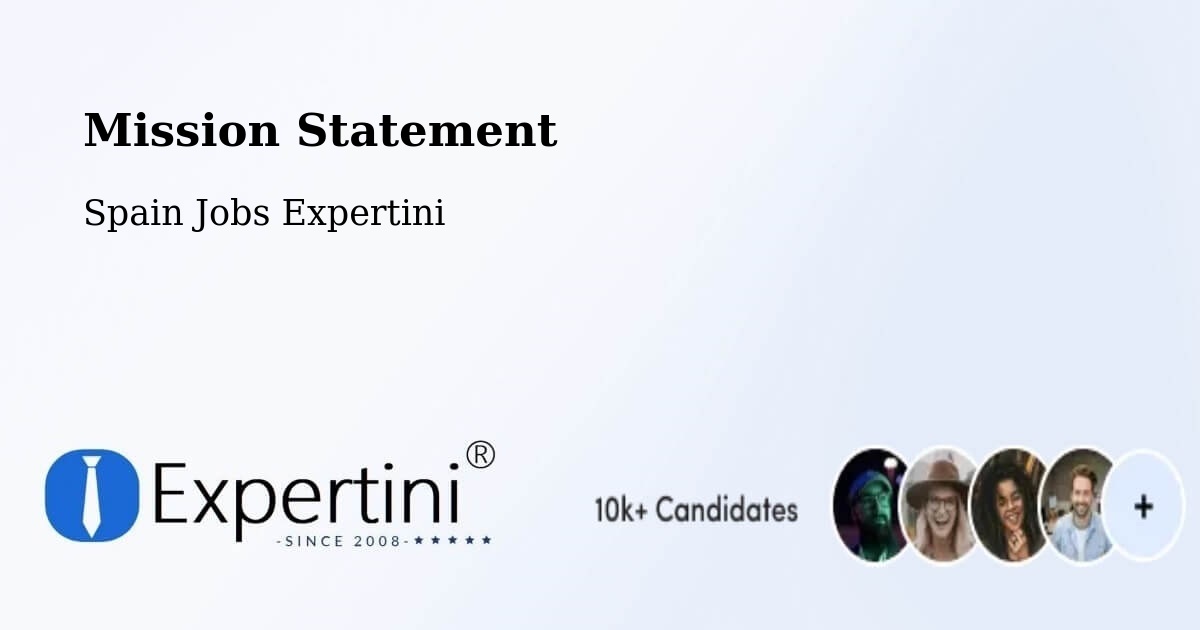 Corporate Mission – Miranda De Ebro - Spain Jobs Expertini