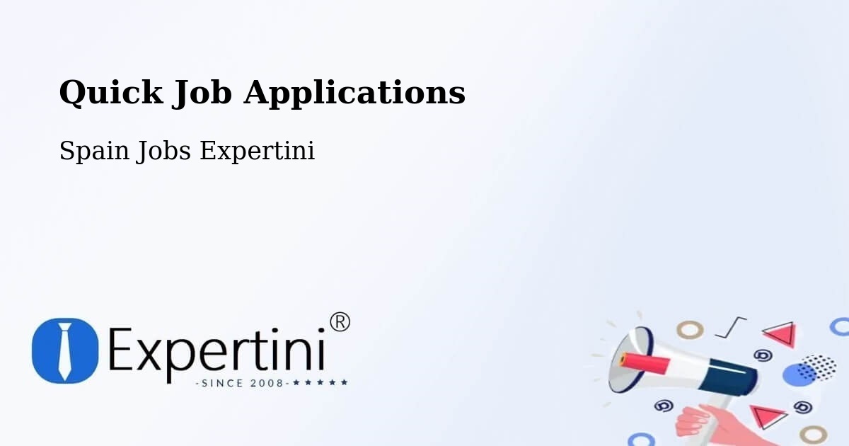 Quick Apply Feature – Miranda De Ebro - Spain Jobs Expertini
